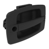 Actuator, Single or Multi Point, With Cable Bracket, Rectangular Large Handle, Flush Mount, Key Locking, Lockplug Sold Separately, Nylon, Black - AC-10-EM-391-11 - Southco