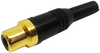 Rca Connector, Jack, 2Pos, Black Id; No. Of Contacts Deltron Components - 30AK0956 - Newark, An Avnet Company