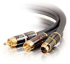 75ft SonicWave® S-Video + RCA Stereo Audio Cable -- 2202-40172-075