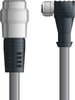 DN4110028S10 - LAPP UNITRONIC® DeviceNet Cordsets 15 & 18 AWG / 1 + 1 pair Bus - Gray PVC - 7/8 in Male / M12 Female 90 deg connectors - 10m - OLFDN4110028S10 - Lapp Tannehill