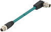 Sensor Cord, 8P M12 Plug-R/a M12 Plug/5M Rohs Compliant Te Connectivity - 66AJ8269 - Newark, An Avnet Company