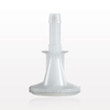 Sanitary Flange, Barbed, Natural, Pre-Attached Gasket - 51605 - Qosina Corp.