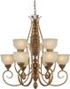 2380-09-41 Mid. Chandeliers-Glass Up - 413944 - Capital Lighting, Inc.