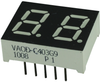 7Segment Led, 10.16Mm, Yellow Green; Led Color Vcc (Visual Communications Company) - 79R5597 - Newark, An Avnet Company