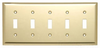 Standard Wall Plate - SB5-PB - Legrand - Pass & Seymour