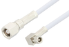 SMC Plug to SMC Plug Right Angle Cable 60 Inch Length Using RG188 Coax - PE3600-60 - Pasternack