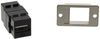 Usb Coupler, Panel Mount, Type A To Type B, Black; In Line Connector A Black Box - 50M1164 - Newark, An Avnet Company