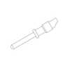 Power Drawer ® 75 Pin Contact Solder cup Termination, Standard Length AWG 12 2.5mm² - PS12SSN - Anderson Power Products