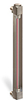 Standard Steel Liquid Level Gage, 9” Centerline, Back Mount 1/2”-20 with Nuts - B1559-10900VB1W - Oil-Rite Corp.