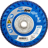 Norton BlueFire ZA Coarse Arbor Thread Plastic Flat Flap Disc - 66623399146 - Norton Abrasives
