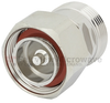 Low PIM 7/16 DIN Male (Plug) to 7/16 DIN Female (Jack) Adapter, Tri-Metal Plated Brass Body, High Temp, 1.5 VSWR - FMAD1039 - Fairview Microwave Inc.