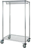Cart, Garment Rack, Chrome; Height Quantum Storage - 42AC6368 - Newark, An Avnet Company