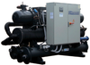 High Efficiency Water Cooled Water Chillers With Semihermetic Screw Compressors -- Hevw EA Plus - Image