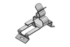 EMC Shield Clamps for TS35 Rails, Pluggable- with or without Integrated Strain Relief - 37620 - icotek Corp