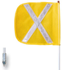 General-Purpose 6' Non-Lighted Warning Whip w/ Threaded Hex Base 12
