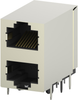 Rj45 Conn, Jack, 8P8C, 2Port, Th; Modular Connector Type Amp - Te Connectivity - 46M3706 - Newark, An Avnet Company