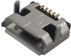 Micro Usb, 2.0 Type B, Receptacle, Smt; Usb Connector Type Gct (Global Connector Technology) - 58T0863 - Newark, An Avnet Company