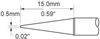 Tip, Soldering, 30+ Conical, 0.5Mm; Tip / Nozzle Width Metcal - 89J9358 - Newark, An Avnet Company