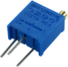 Trimmer Potentiometer, 10Kohm 25Turn Through Hole; Trimpot Type Bourns - 62J1539 - Newark, An Avnet Company
