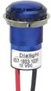 Panel Mount Indicator, Led, 17.463Mm, Blue, 24V; Led Color Dialight - 51R6193 - Newark, An Avnet Company