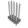Headers, Male Pins - 612-HTSW-104-15-T-D-LL-ND - DigiKey