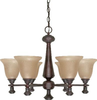 60-2415 Mid. Chandeliers-Glass Up - 441171 - Capital Lighting, Inc.