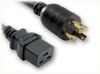 LOCKING NEMA L6-30P JAPAN to IEC-60320-C19 HOME // Power Cords // International Power Cords // Japan/Taiwan Power Cords - 2031.144 - Quail Electronics