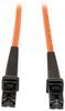 Duplex Multimode 62.5/125 Fiber Patch Cable (MTRJ/MTRJ), 2M (6-ft.) -- N312-02M - Image
