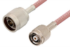 N Male to Reverse Polarity TNC Male Cable 36 Inch Length Using RG142 Coax, RoHS - PE34573LF-36 - Pasternack