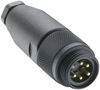 Sensor Connector, M12, Plug, 4Pos, Cable; Product Range Alpha Wire - 01AC3114 - Newark, An Avnet Company