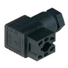 GO-Series Power Field Attachable Connector: Female, angled, 6-pin, black body, solder type; 50V AC/DC, 6 A - GO 6 WF - Belden Inc.