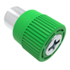Captive Screw, M4 X 0.7, Press-in, Phillips/Slot Combination, Knurled Green Knob - 4C-PS-M4-1P0-K014 - Southco