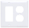 Standard Wall Plate - TP826-W - Hubbell Wiring Device-Kellems