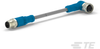 M8/M12 Cable Assemblies - T4152124002-003 - TE Connectivity