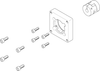 Axial kit - EAMM-A-P8-38A-67A - Festo Corporation