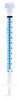 SYRINGE, PRECISEDOSE DISPENSER™ W/TIP CAP, CLEAR, 1 mL -  - Medisca Inc.