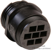 Circular Connector Receptacle Size 23, 7 Position Free Hanging; Product Range Amp - Te Connectivity - 46F1149 - Newark, An Avnet Company