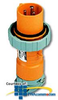 Leviton 125/250 AC 2P3W Wiring Watertight Pin and Sleeve.. - 420P12W - TelephoneStuff.com