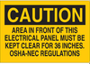 Electrical Hazard Sign - 84827 - Brady Corporation