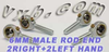 4 Male Rod End 6mm POS6 2 Right and 2 Left Hand - POS6 - NationSkander California Corporation