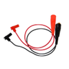 Piercing Alligator Clip to Shrouded R/A Banana Plug, 18 AWG PVC Test Lead - 674P - E-Z-HOOK, a division of Tektest, Inc.