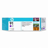 91 Magenta Ink Cartridges for Designjet Z6100 w/ Vivera Ink - C9468A - LexJet Corporation