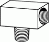 Tube to Pipe Branch Tee - 602-03-03-02 - Tompkins Industries, Inc.