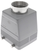 Standard, Rectangular Hood, size 77.62, 4 Pegs, Top 1.25-NPT cable entry - CHVT-32.7 - Mencom Corporation