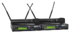 UHF Professional Wireless Dual Handheld System, with 2 ULX2/87 Handheld Transmitters and SM87A Microphone - ULXP24D/87 - Visual Sound, Inc.