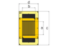 Strain gauge 0.6/120 LY81 -- 1-LY81-0.6/120 - Image