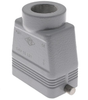 Insulated, Rectangular Hood, size 57.27, 2 Pegs, Top PG21 cable entry - CMAV-03L21 - Mencom Corporation