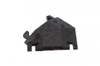 45 Degree Left Turn for FL2X1.75, 2-Channel Fastlane® Drop-Over Cable Protector, Black - FL45LT2X1.75-B - FL45LT2X1.75-B - Checkers