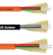 Duplex Buffered Plastic-Clad Fiber Cable for Continuous Flex Applications -- HITRONIC® PCF DUPLEX FD - Image