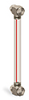 Standard Nylon Liquid Level Gage, 8” Centerline, Back Mount 1/2”-20 with Nuts - B3642-10800BB1W - Oil-Rite Corp.